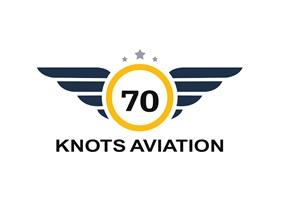 70 KNOTS AVIATION logo