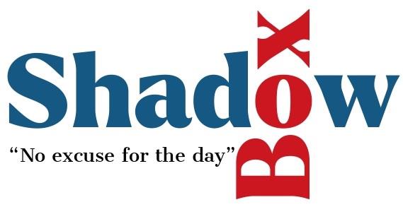 SHADOWBOX "NO EXCUSE FOR THE DAY" logo