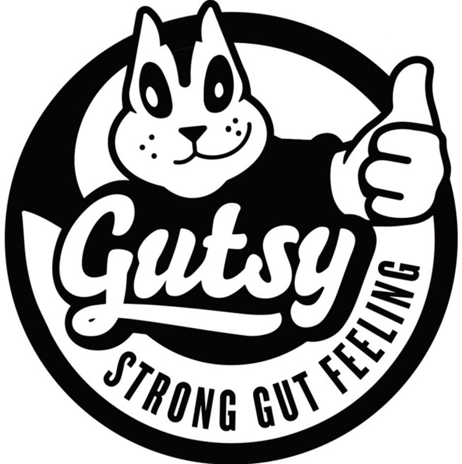 GUTSY STRONG GUT FEELING logo