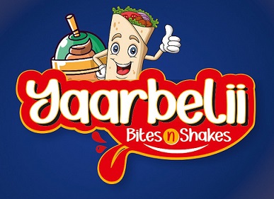 YAARBELII BITES N SHAKES logo