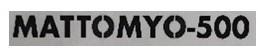 MATTOMYO-500 logo