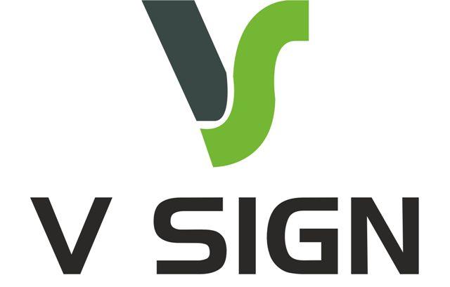 V SIGN logo