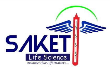 SAKET LIFE SCIENCE - BECAUSE YOUR LIFE MATTERS logo