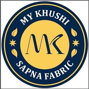 MK WITH MY KHUSHI SAPNA FABRIC logo