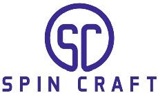 SPIN CRAFT WITH SC LOGO logo