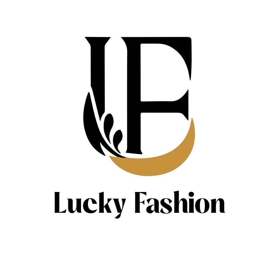 LUCKY FASHION WITH DEVICE OF LF logo