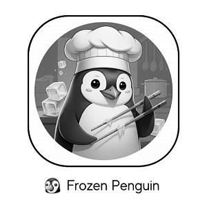 Frozen Penguin (With Device) logo