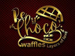RE CHOCO WAFFLES LAYERS OF LOVE logo
