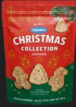 MRS. BECTOR'S CREMICA CHRISTMAS COLLECTION COOKIES (LABEL) logo