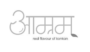 AAMRAM REAL FLAVOUR OF KONKAN (With Device) logo