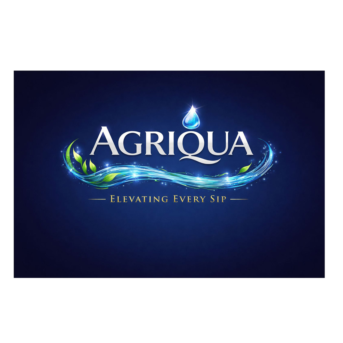AGRIQUA ELEVATING EVERY SIP WITH ARTISTIC DEVICE logo