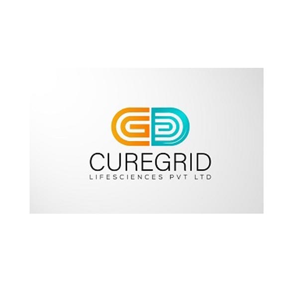 CUREGRID LIFESCIENCES PVT LTD WITH DEVICE logo