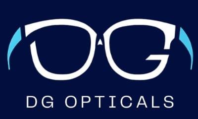 DG OPTICALS with device of DG logo