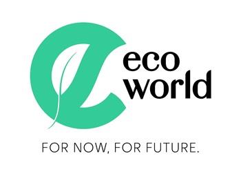 eco world FOR NOW, FOR FUTURE logo