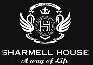 SHARMELL HOUSE logo
