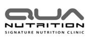 QUA NUTRITION with tagline SIGNATURE NUTRITION CLINIC logo