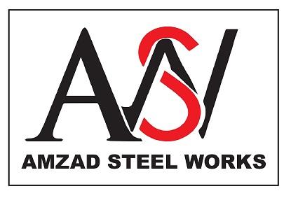 ASW AMZAD STEEL WORKS (WITH DEVICE) logo