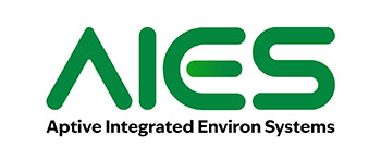 APTIVE INTEGRATED ENVIRON SYSTEMS - with device of AIES logo