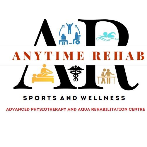 DEVICE OF AR with ANYTIME REHAB SPORTS AND WELLNESS logo