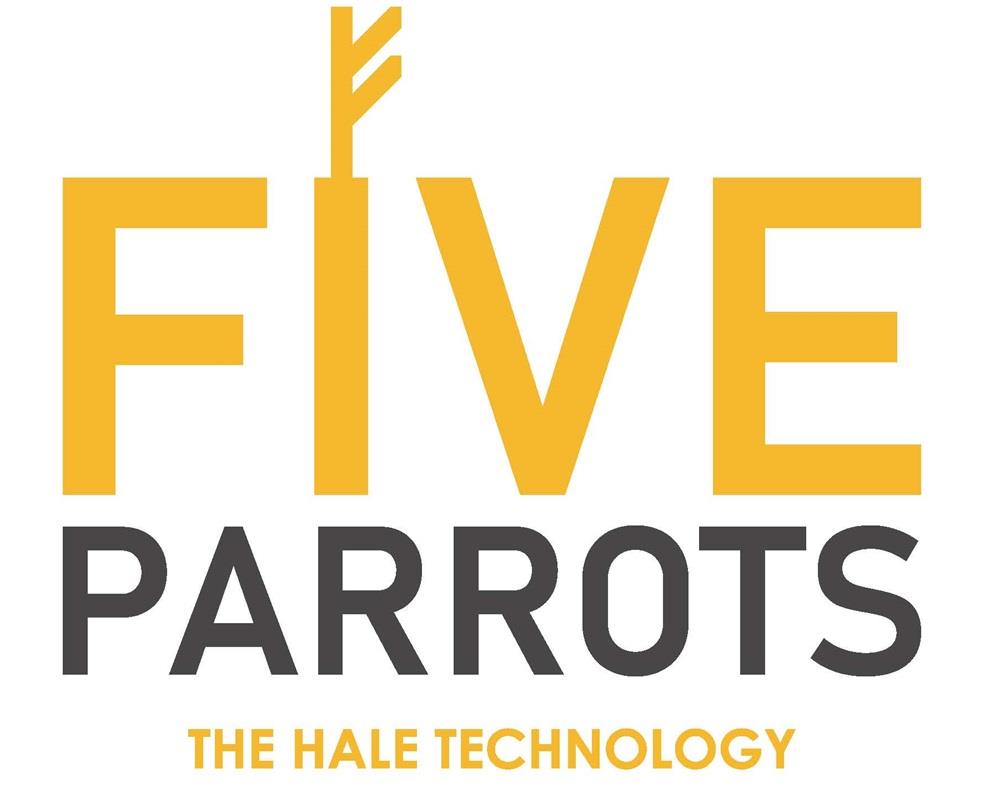 FIVE PARROTS logo