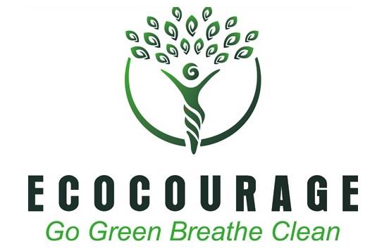 ECOCOURAGE - Go Green Breathe Clean logo