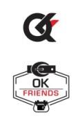OK FRIENDS logo