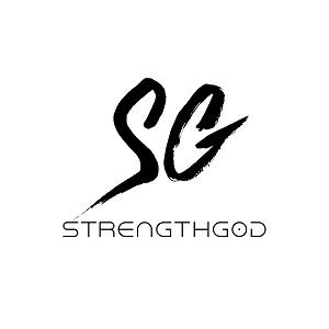 StrengthGod (With Device Of SG) logo