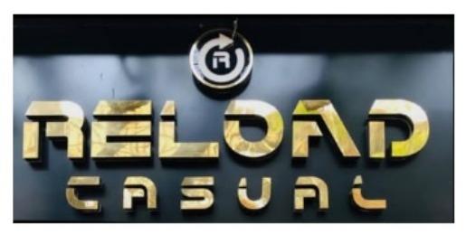 RELOAD CASUAL with device logo