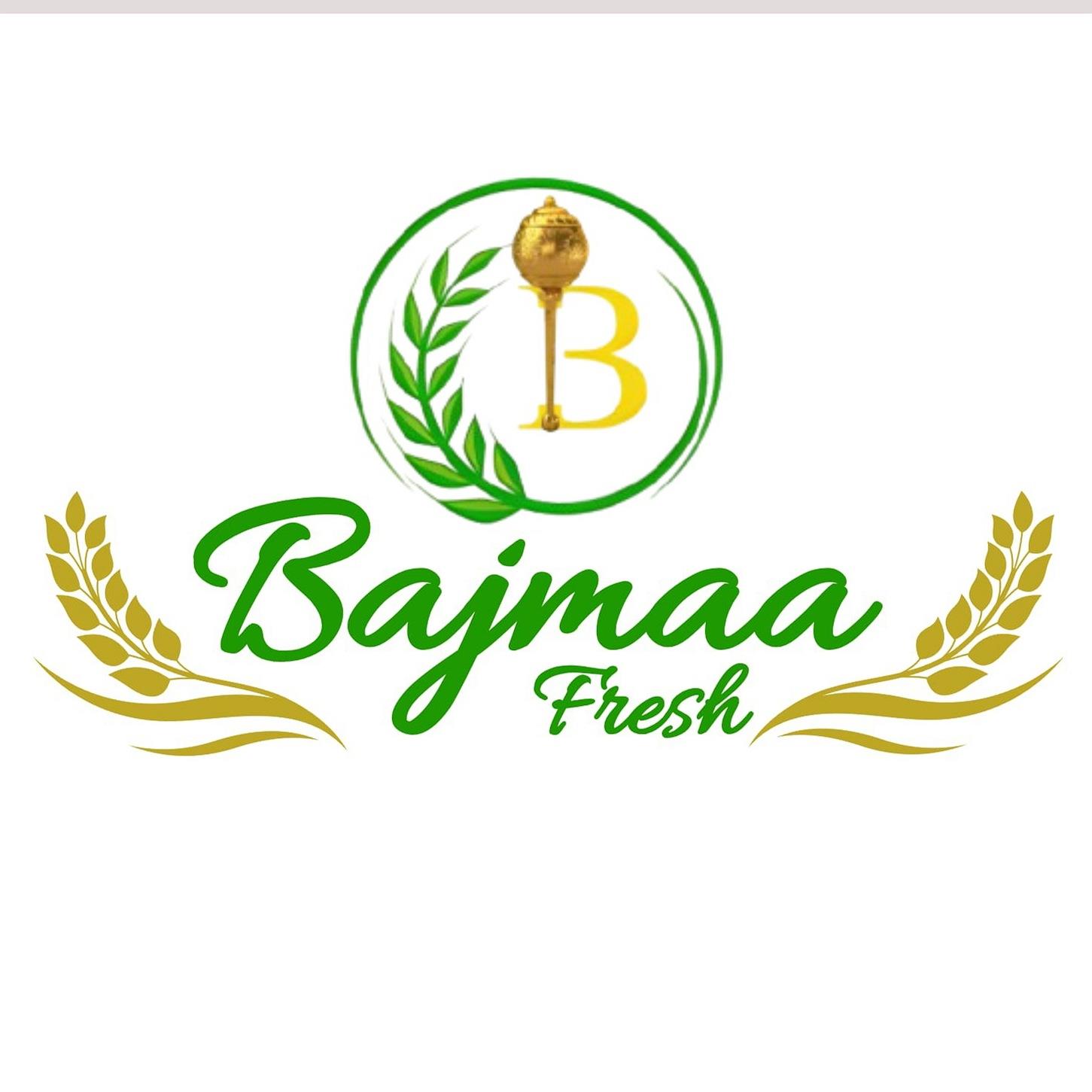 Bajmaa fresh with device of B logo