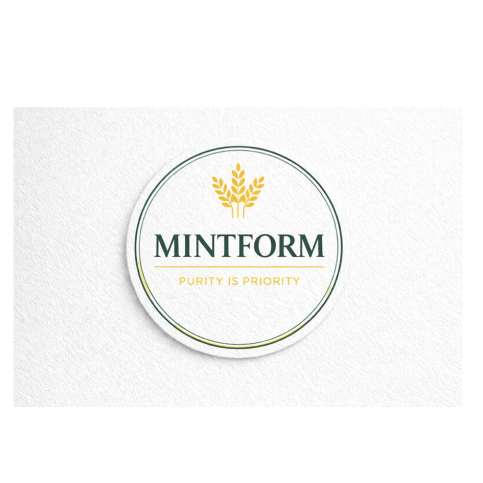 MINTFORM DEVICE WITH TAGLINE PURITY IS PRIORITY logo
