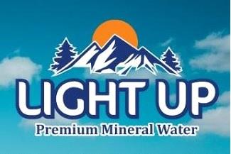 LIGHT UP Premium Mineral Water logo