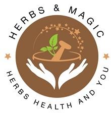 HERBS & MAGIC HERBS HEALTH AND YOU logo