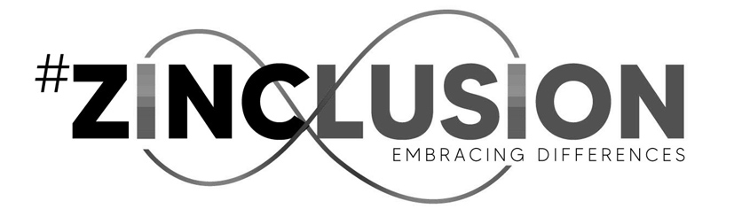 ZINCLUSION EMBRACING DIFFERENCES (Device) logo