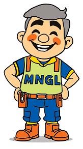 DEVICE OF MNGL Mascot logo