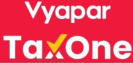 VYAPAR TAXONE logo
