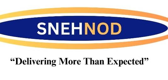 SNEHNOD- DELIVERING MORE THAN EXPECTED logo