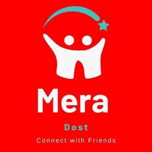 MERA DOST-CONNECT WITH FRIENDS logo