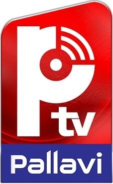 PALLAVI TV with Device of P logo