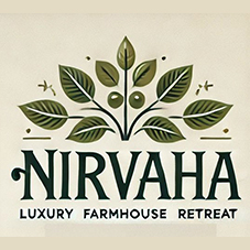 NIRVAHA LUXURY FARMHOUSE RETREAT logo