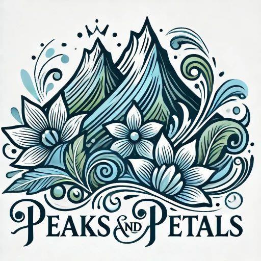 PEAKS AND PETALS logo