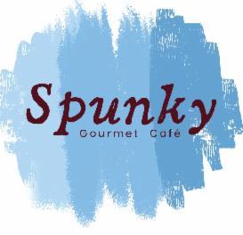 SPUNKY WITH GOURMET CAFE (LABEL) logo