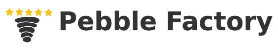 Pebble Factory logo