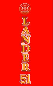 LANDER 51 logo