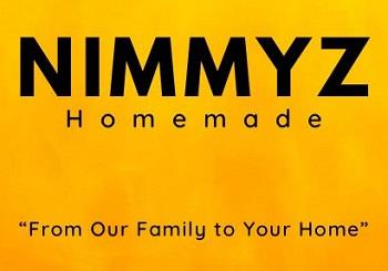 NIMMYZ Homemade "From Our Family to Your Home" logo