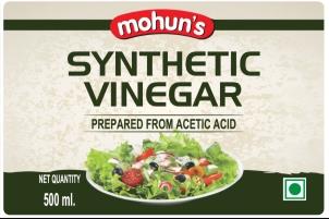 MOHUN'S SYNTHETIC VINEGAR logo