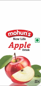 MOHUN'S NEW LIFE APPLE DRINK logo