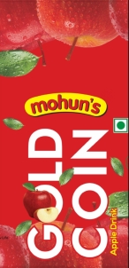 MOHUN'S GOLD COIN APPLE DRINK logo