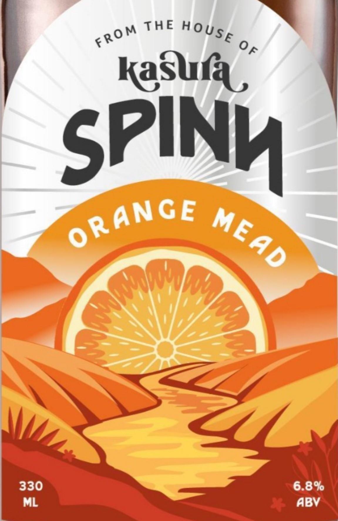 KASURA SPINN ORANGE MEAD logo