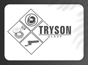 TRYSON GLASS (With Device) logo