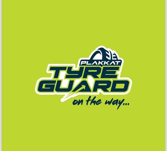 PLAKKAT TYRE GUARD logo